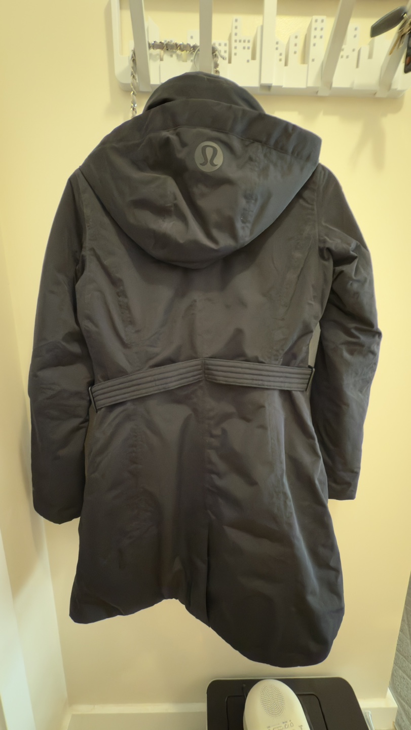 Lululemon Black Down Coat