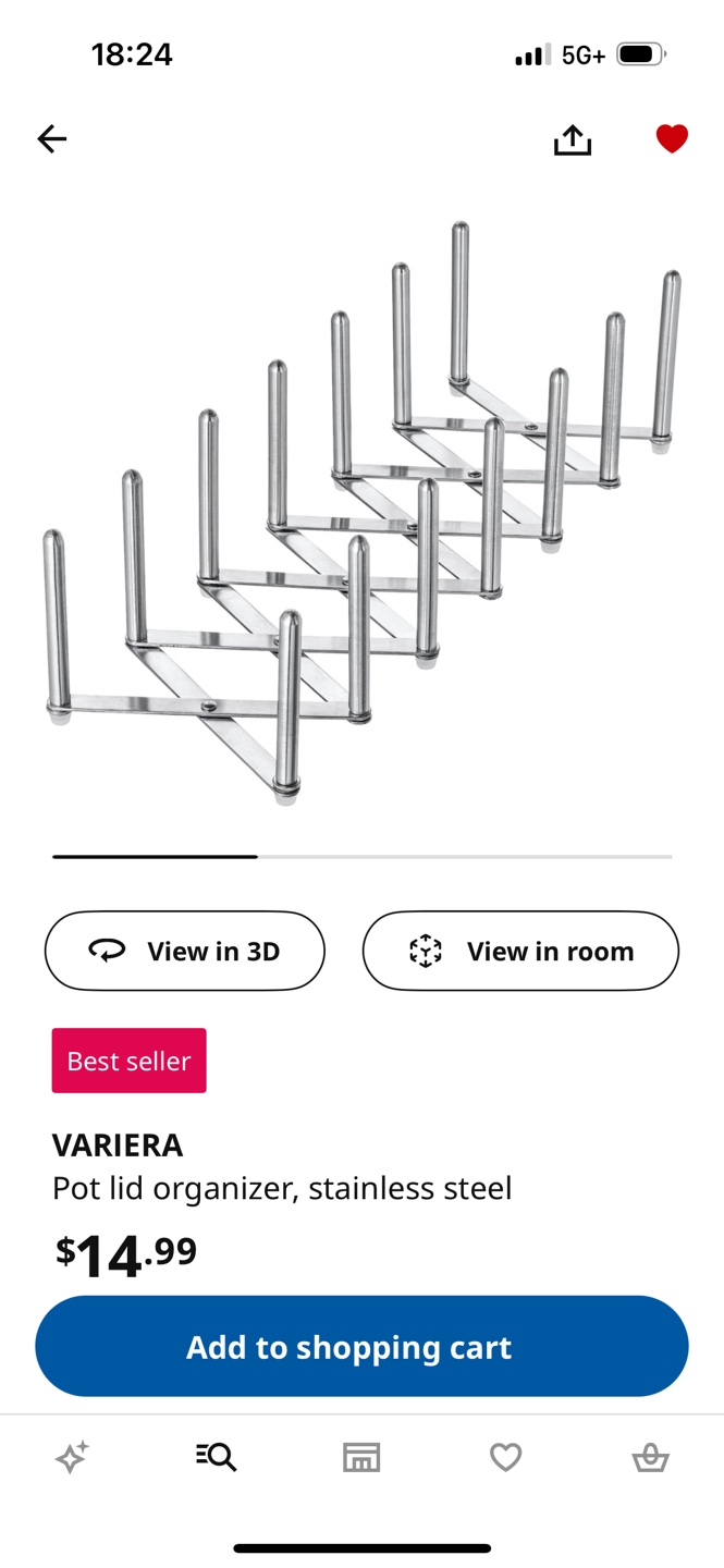 Pot Lid Organizer