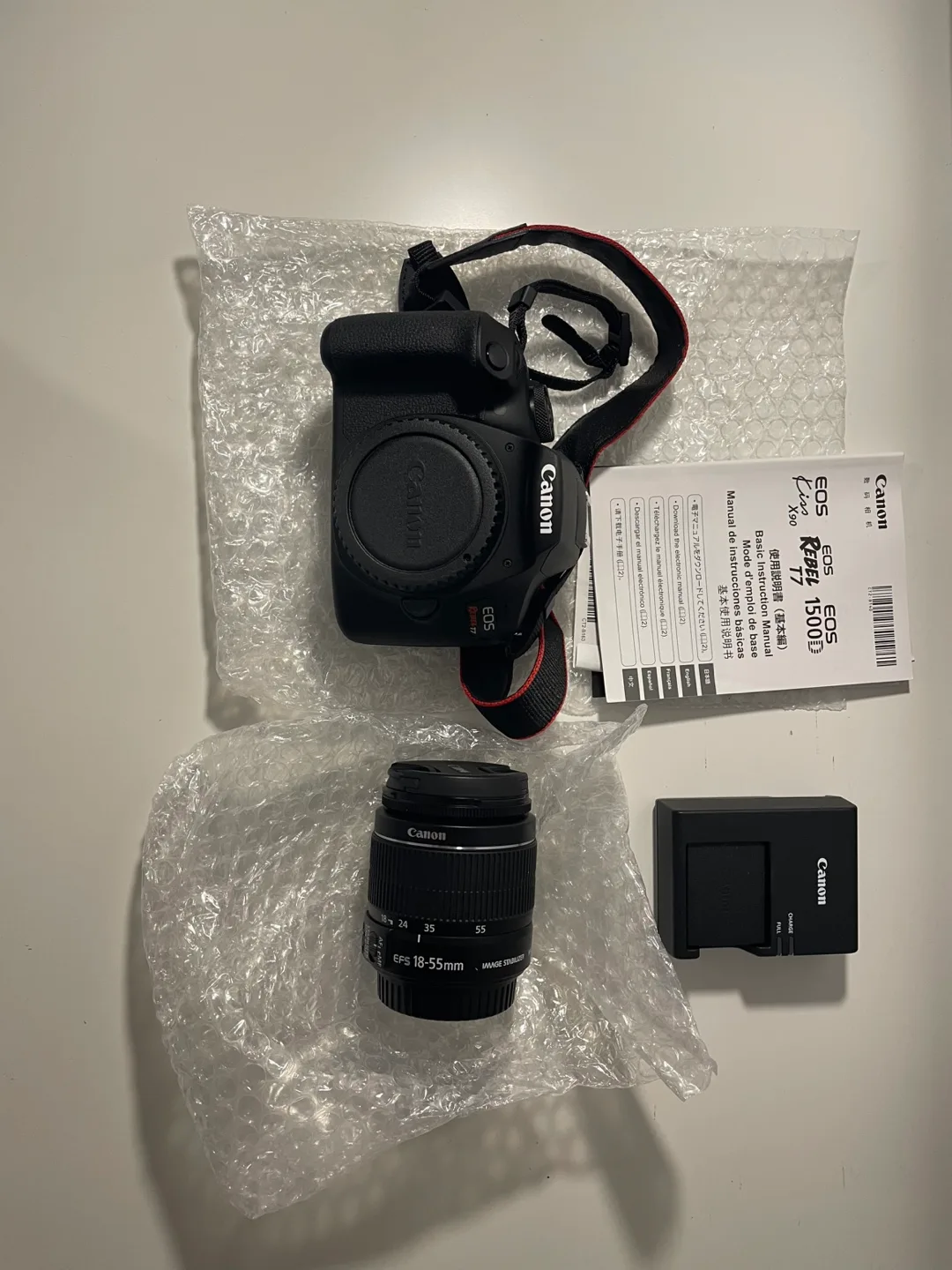 Canon EOS Rebel T7 DSLR Camera with 18-55mm Lens Kit image indicator(3)