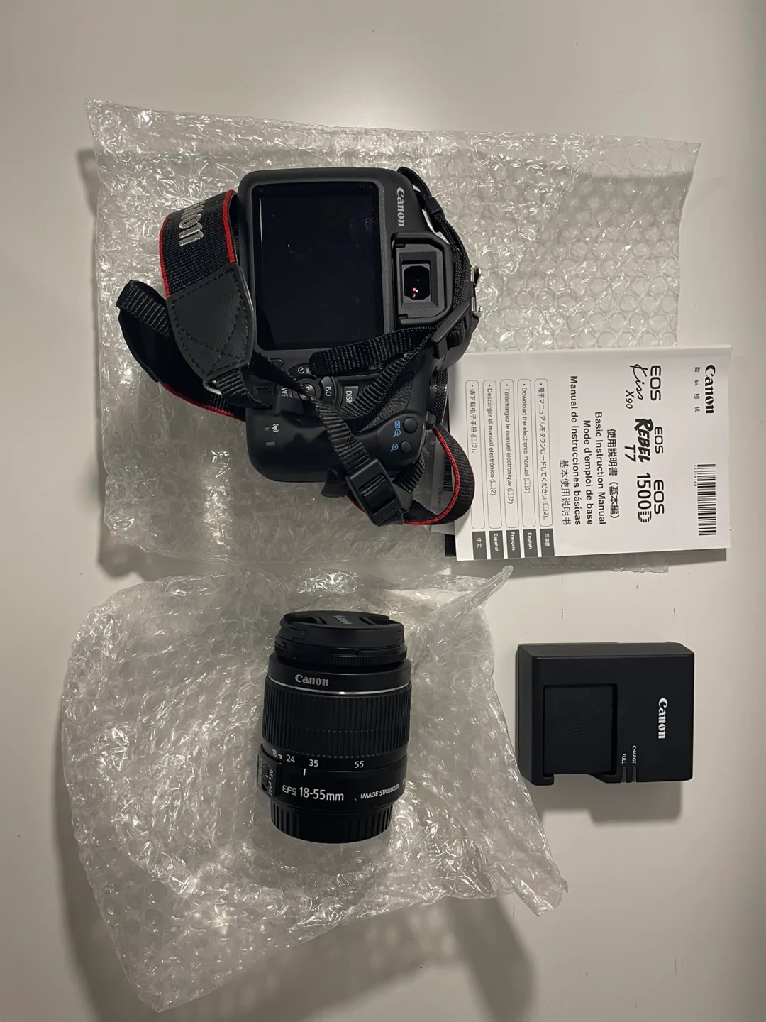 Canon EOS Rebel T7 DSLR Camera with 18-55mm Lens Kit image indicator(2)