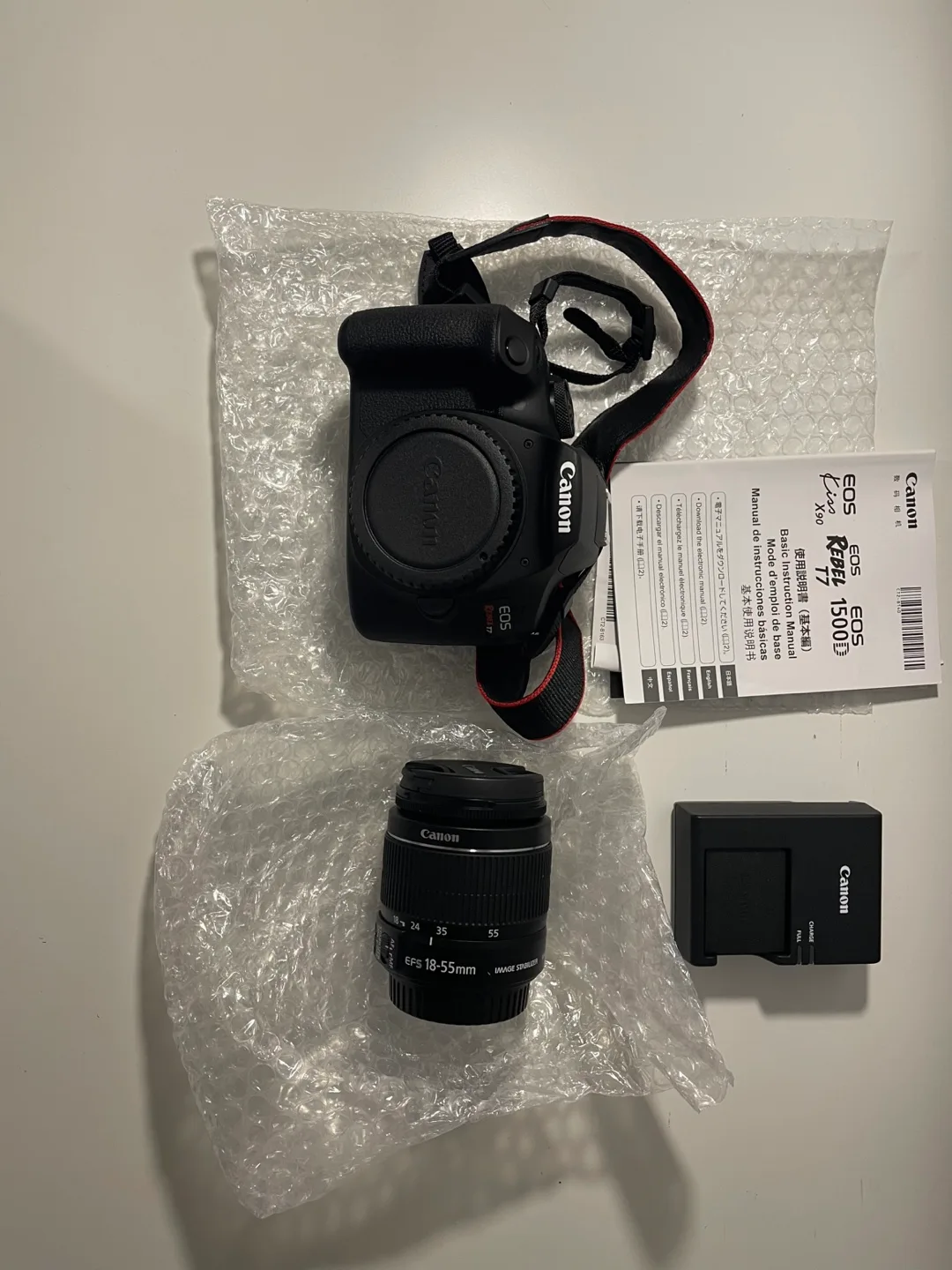 Canon EOS Rebel T7 DSLR Camera with 18-55mm Lens Kit image indicator(4)