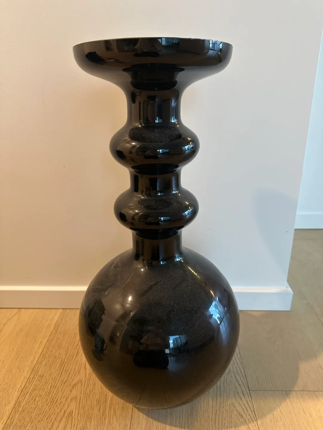 Black Decorative Vase