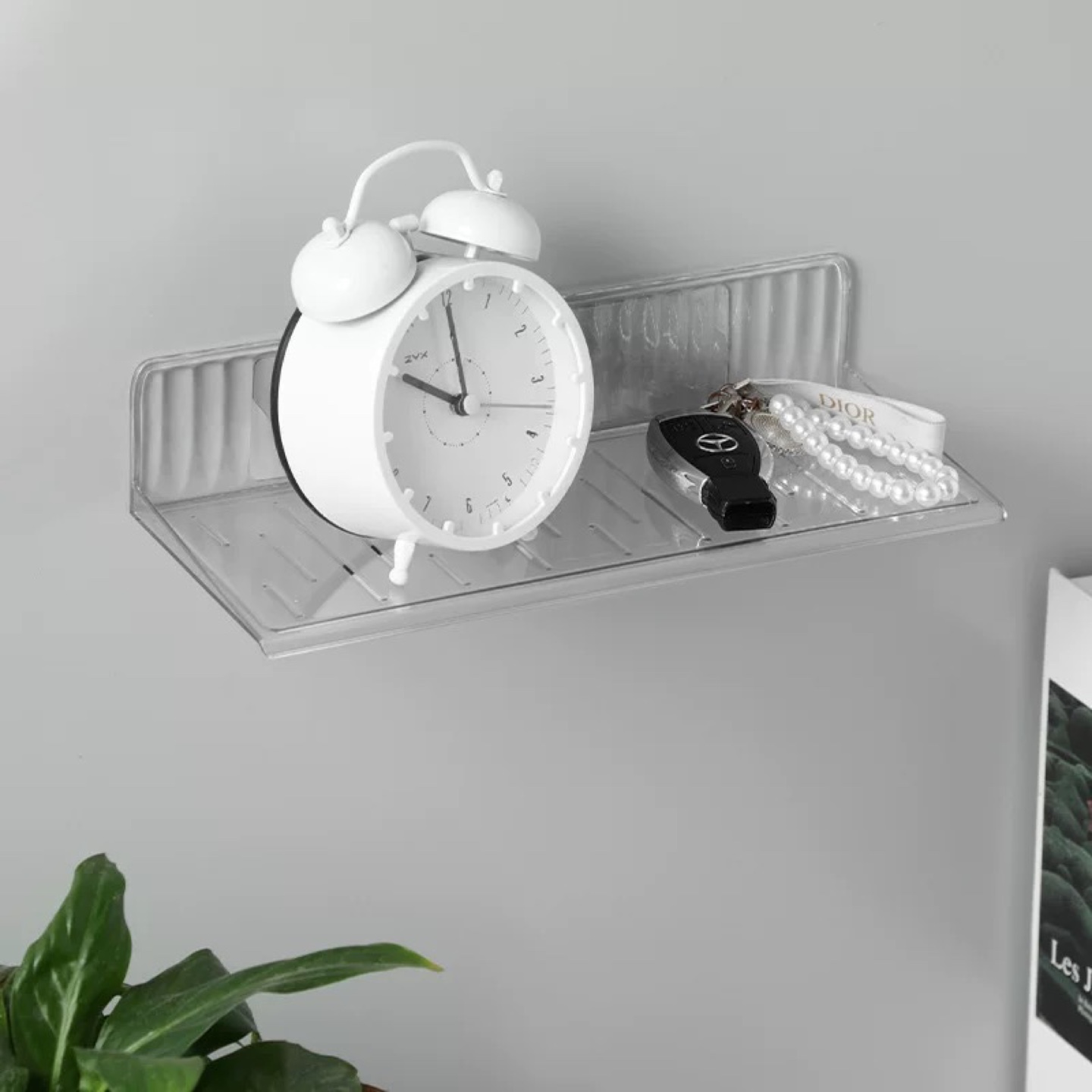 Clear Wall Mounted Shelf