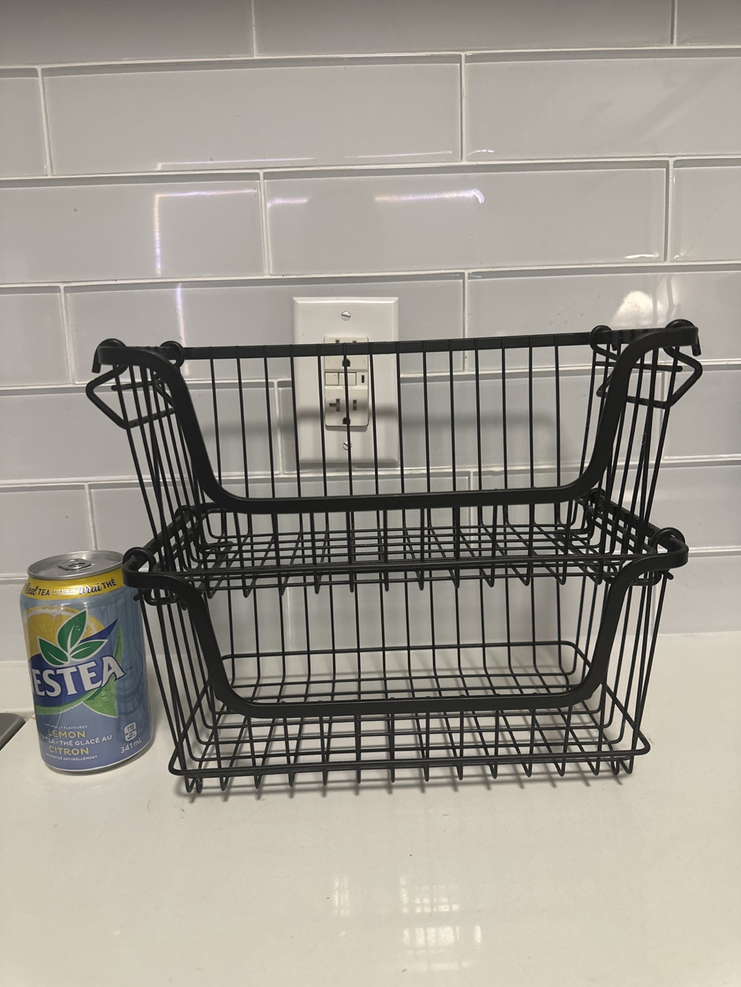 Black Wire Storage Basket
