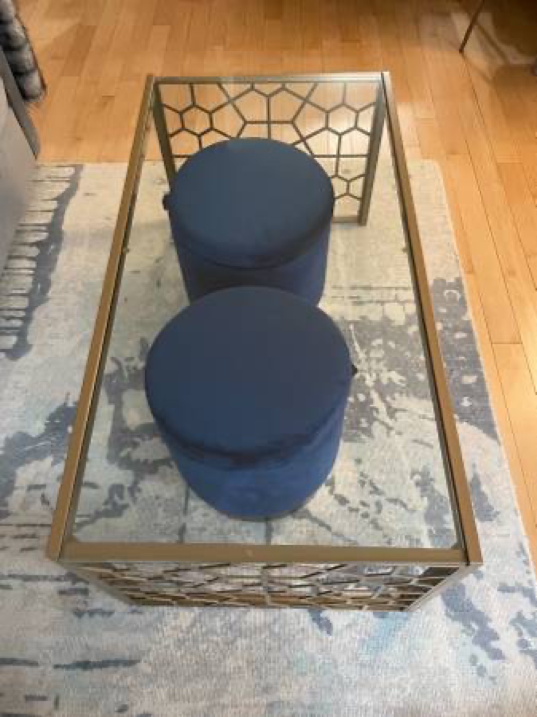 Brand New Glam Modern Coffee Table - photo 2