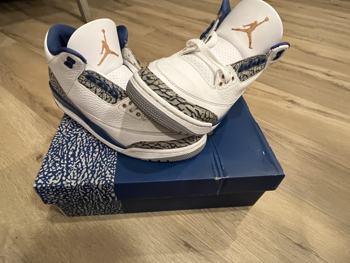 Air Jordan 3 Retro "wizard blue" - photo 4