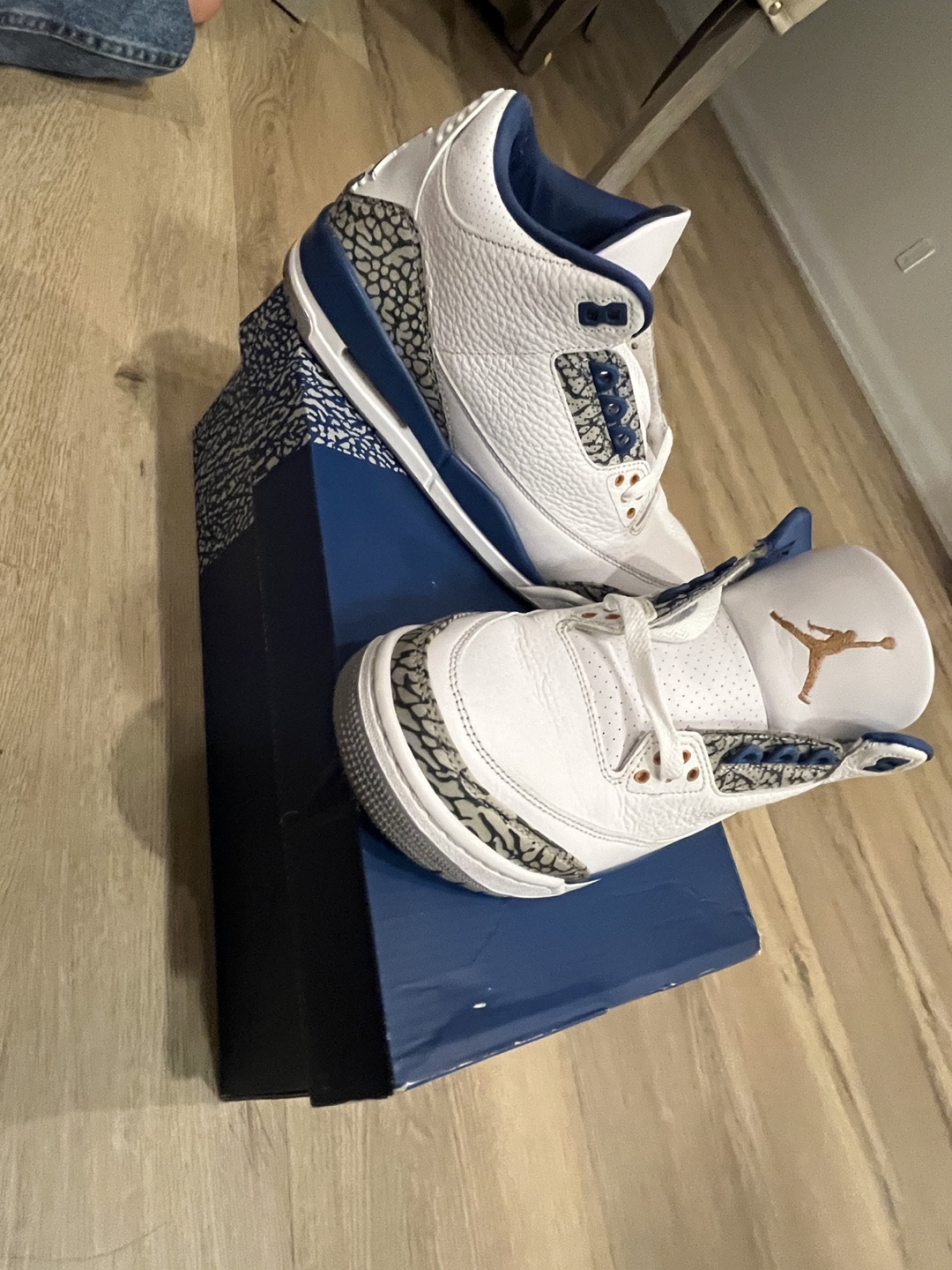Air Jordan 3 Retro "wizard blue" - photo 2
