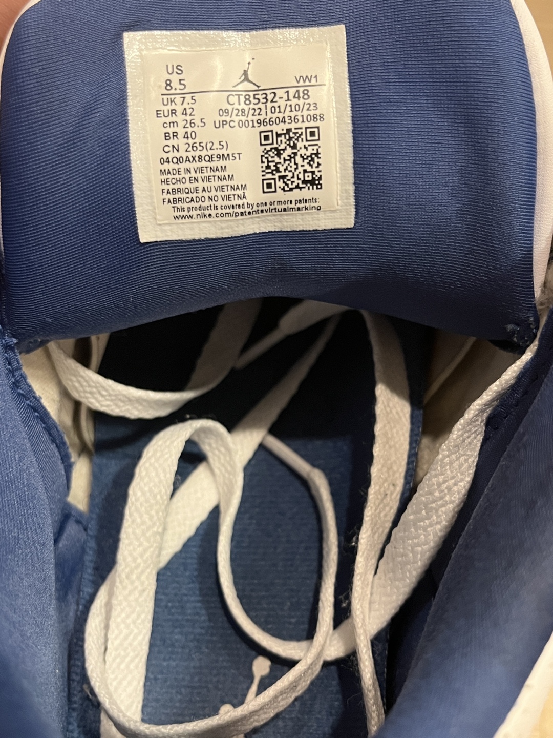Air Jordan 3 Retro "wizard blue" - photo 5