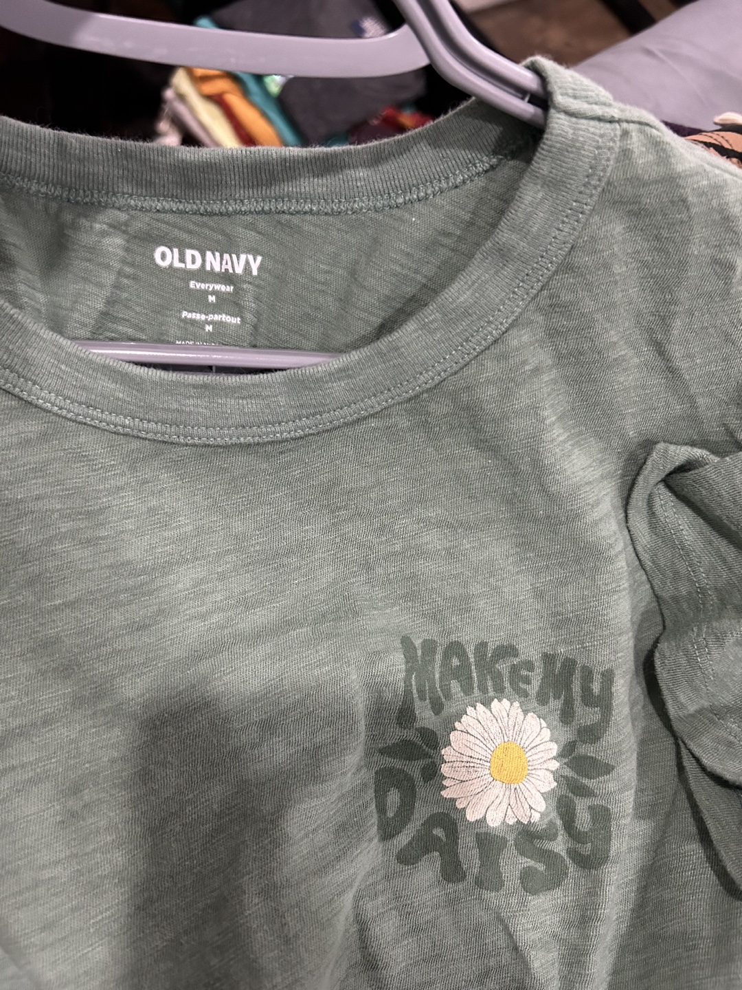 Old Navy Green T-Shirt Medium - photo 3