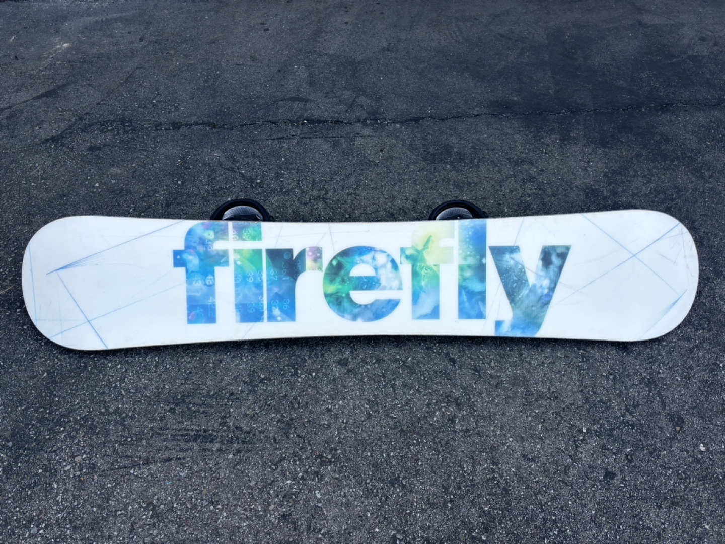 Used Snowboard with Sims Bindings - photo 2