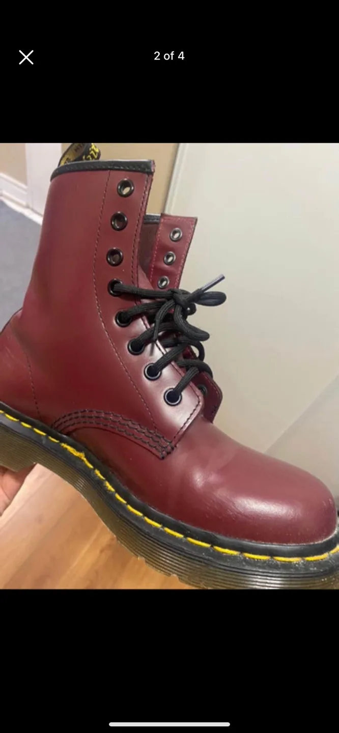 Dr. Martens 1461 Smooth Leather Boots 7 Women’s image indicator(2)