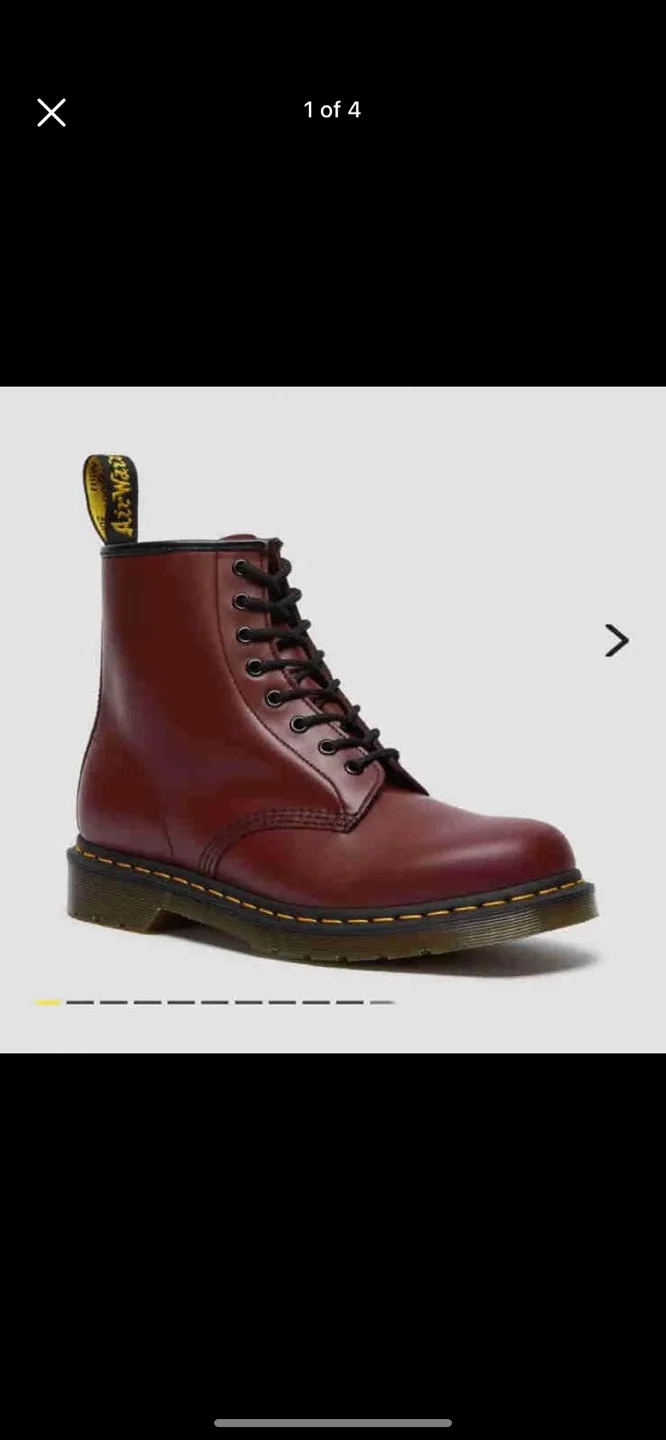 Dr. Martens 1461 Smooth Leather Boots 7 Women’s thumbnail