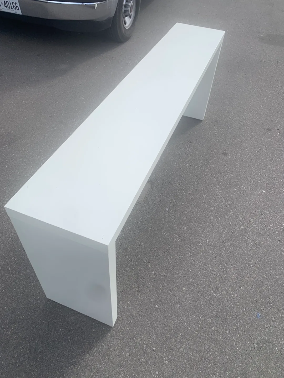 White Console Table thumbnail