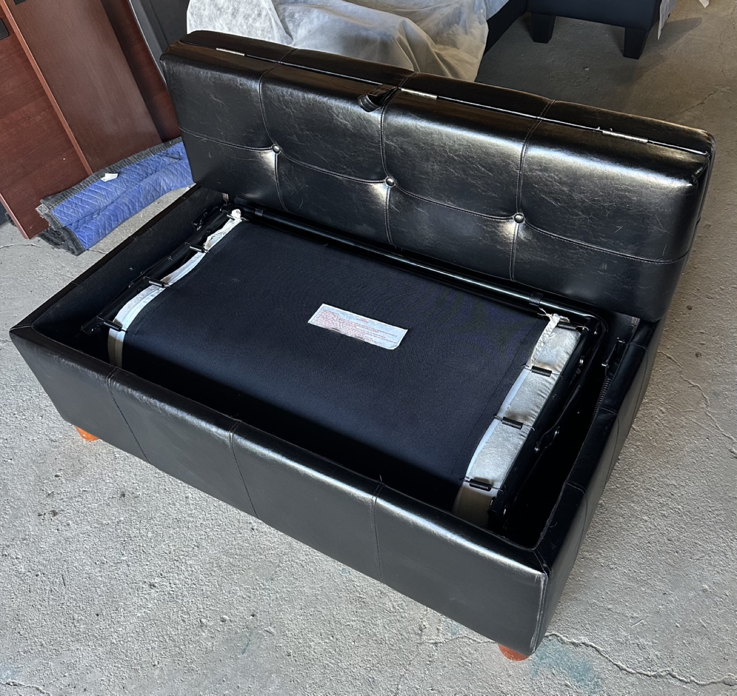 Ottoman with foldout bed - photo 3