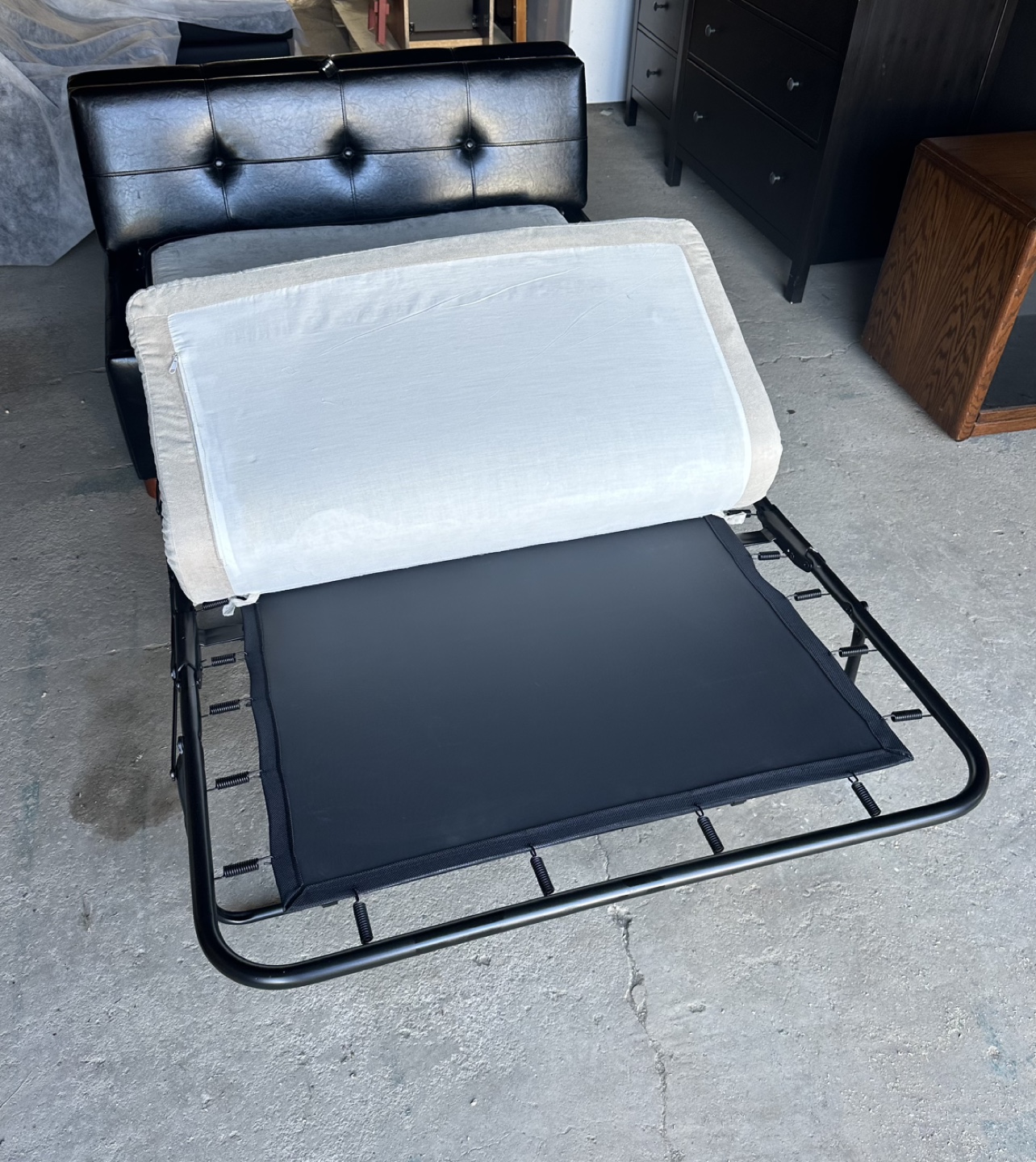 Ottoman with foldout bed - photo 5