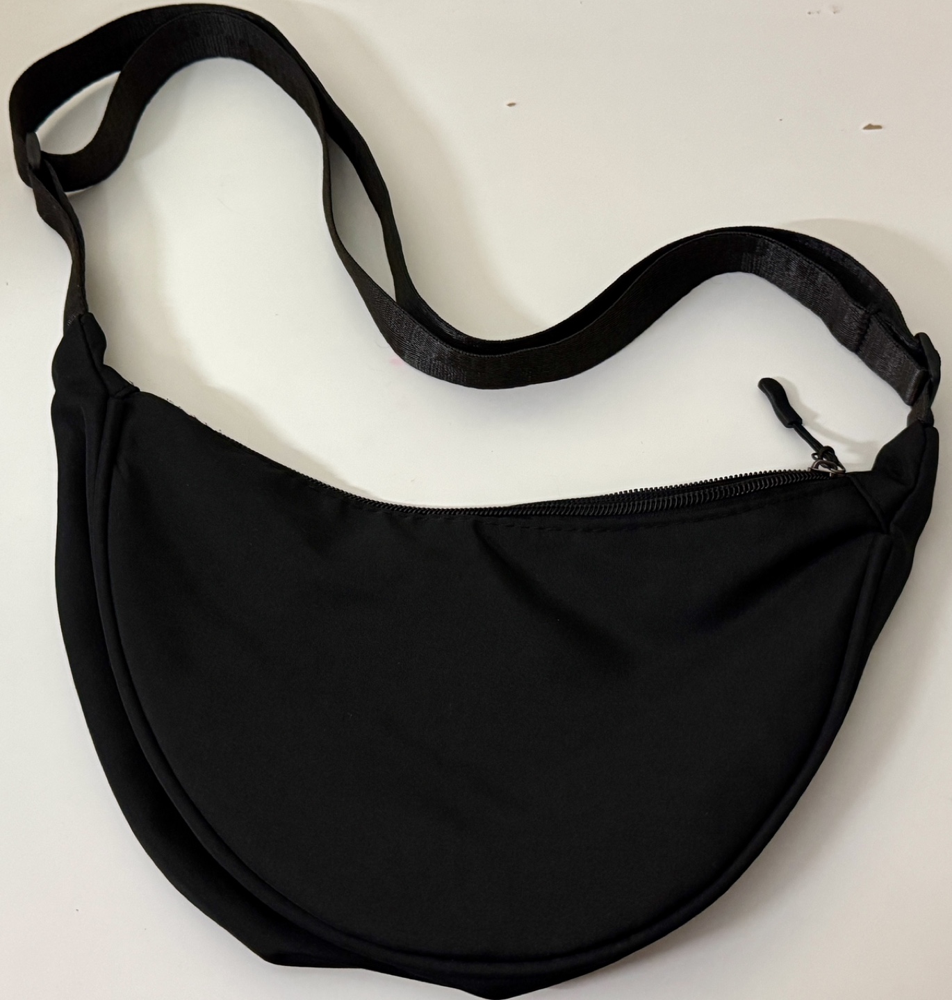 Black Round Mini Shoulder Bag - photo 2