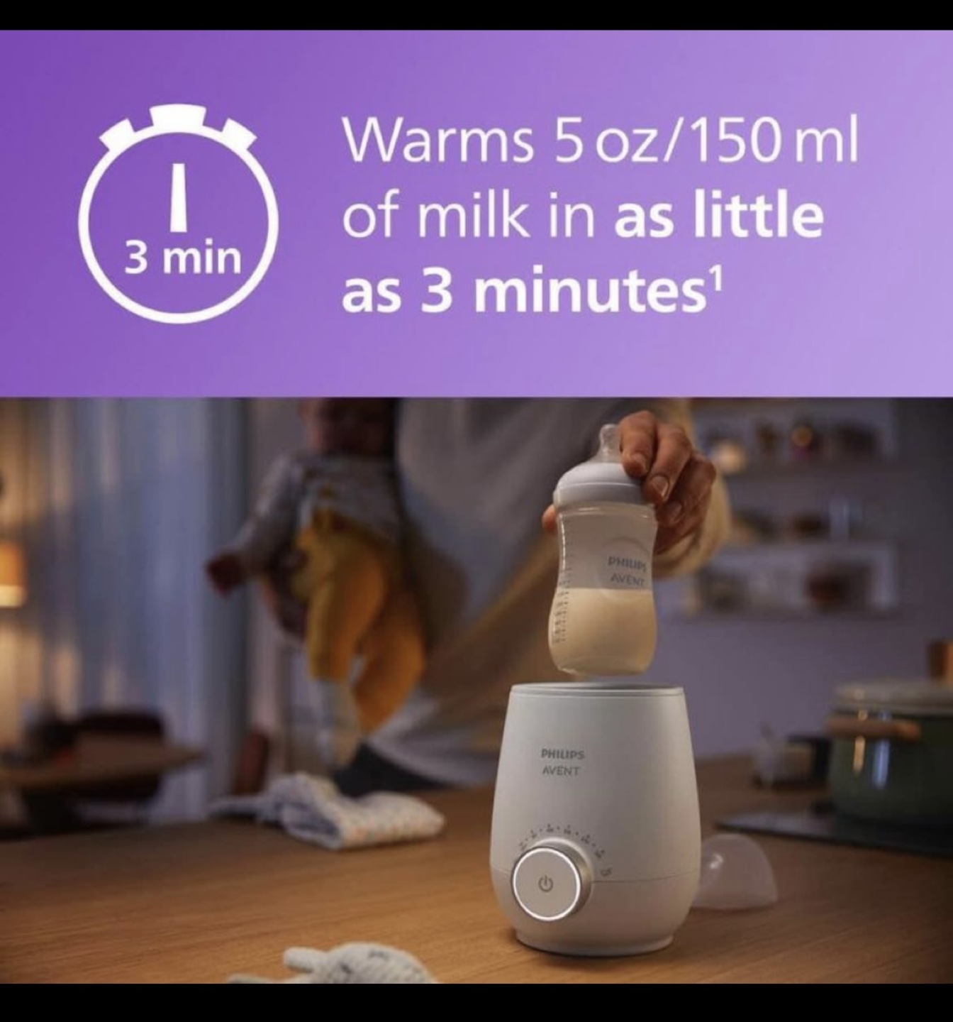 Philips Avent Fast Bottle Warmer - photo 2