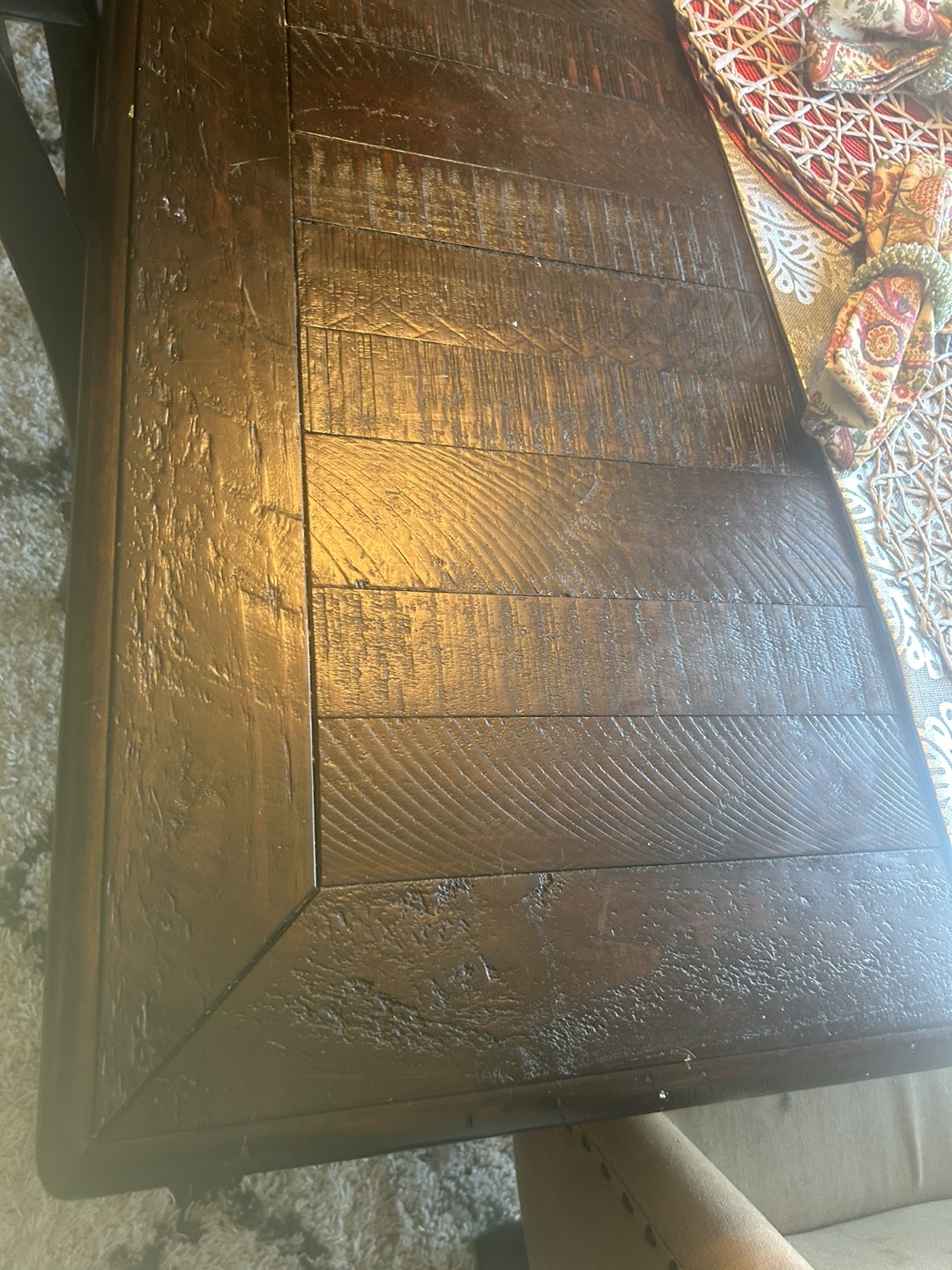 Dining Table and Bench Set - photo 2