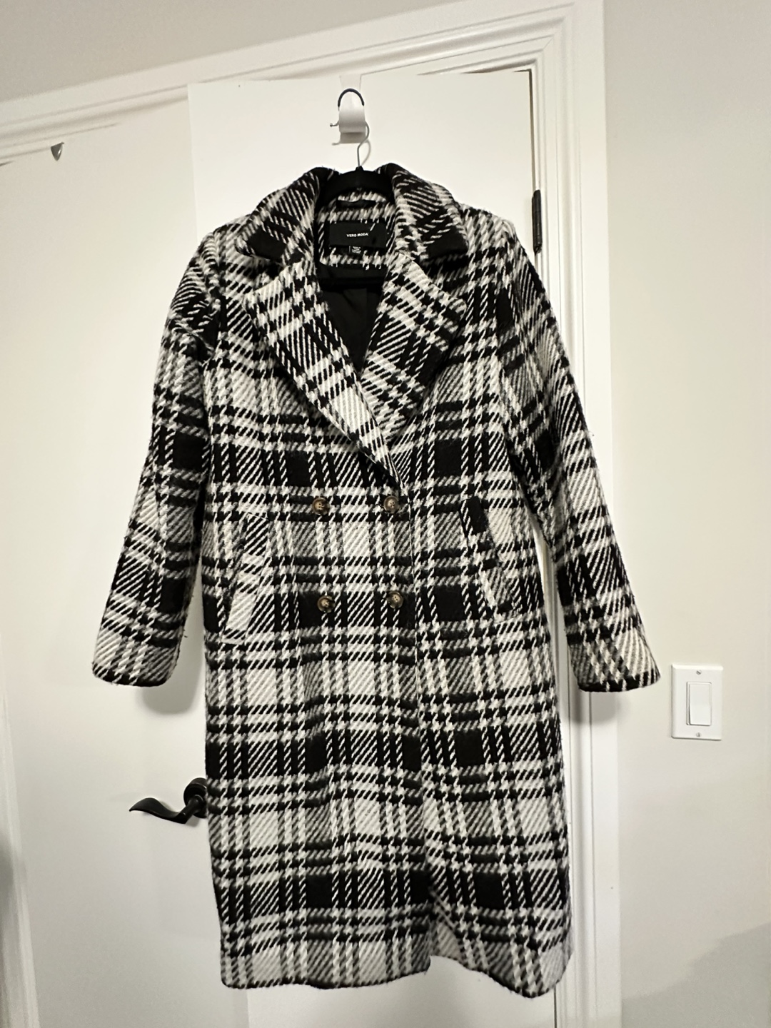 Vero Moda Plaid Coat - photo 2
