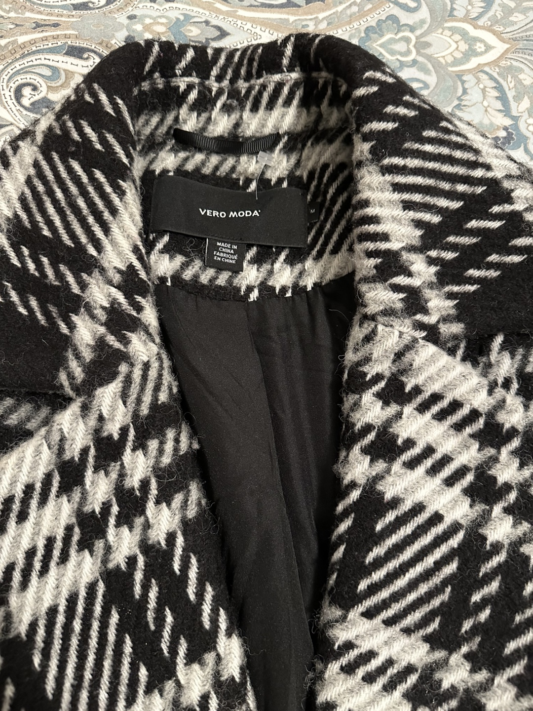 Vero Moda Plaid Coat
