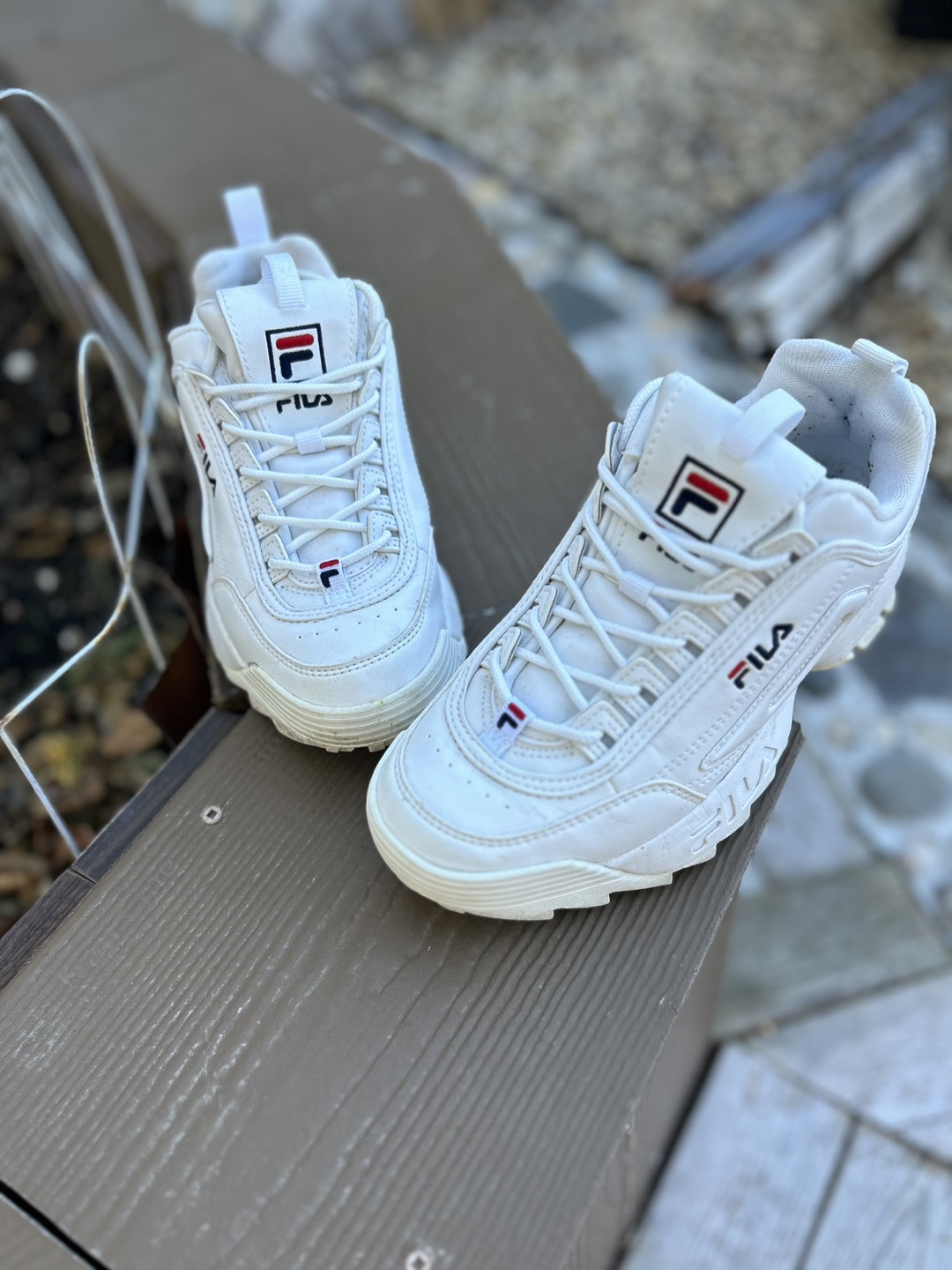 FILA Disruptor II Premium Mono Sneakers - photo 2