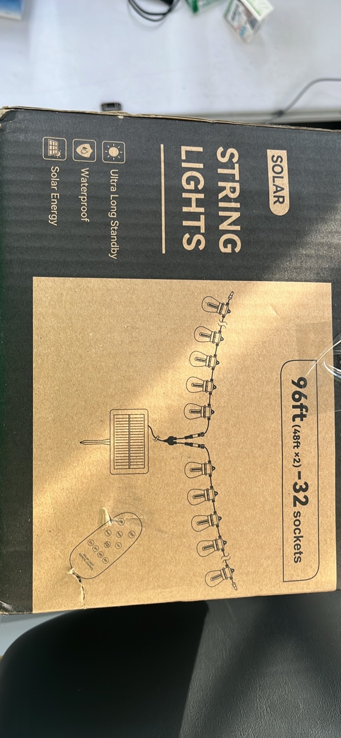 Solar String Lights 96ft