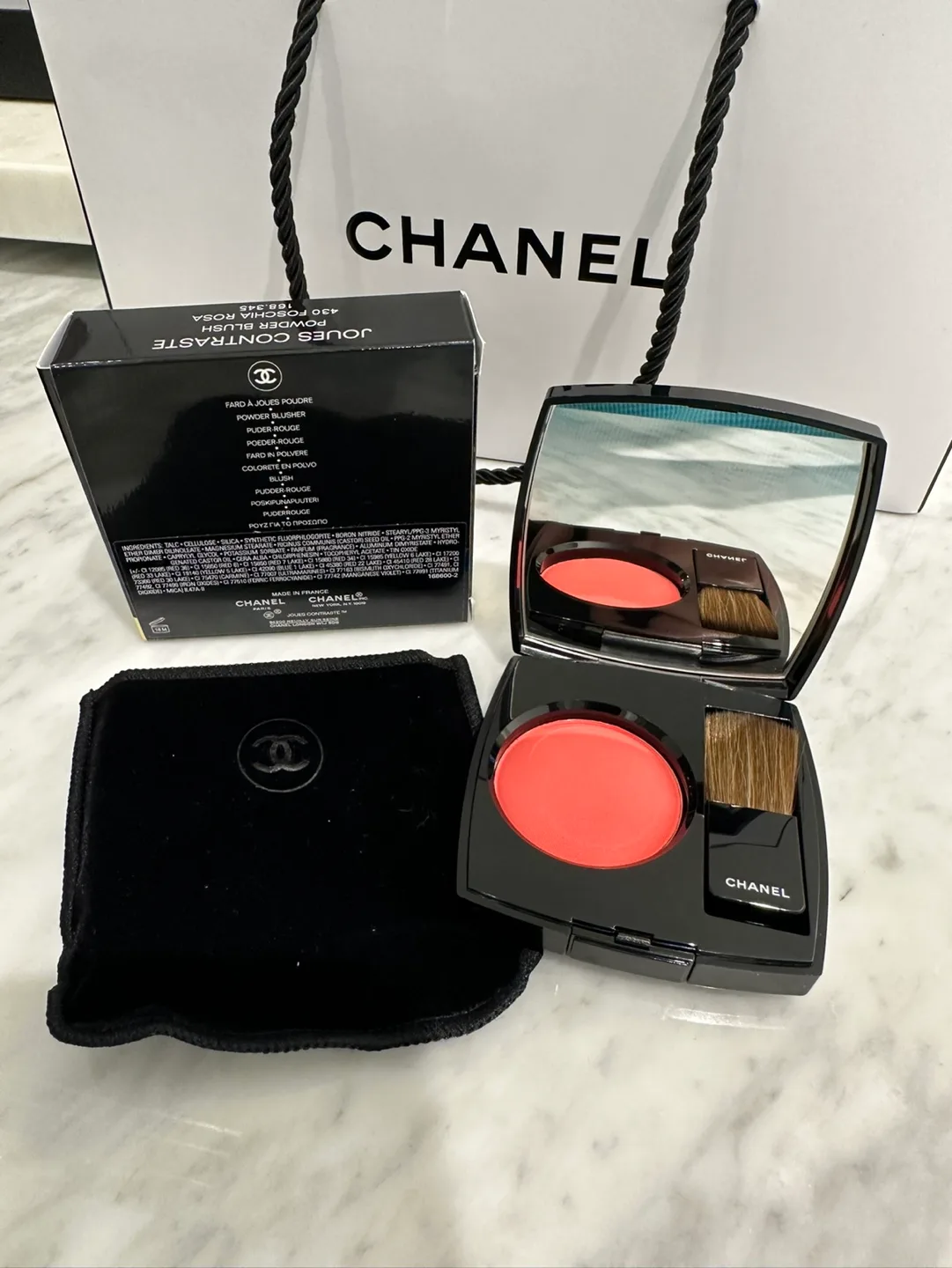CHANEL Joues Contraste Blush - 430 Foschia Rosa image indicator(2)