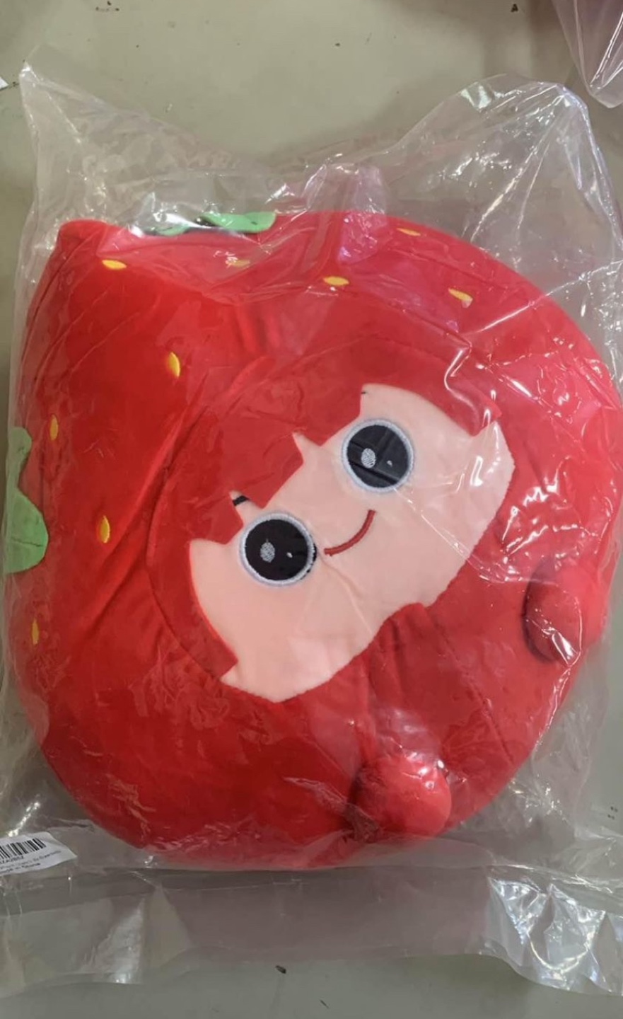 Strawberry Plush Pillow