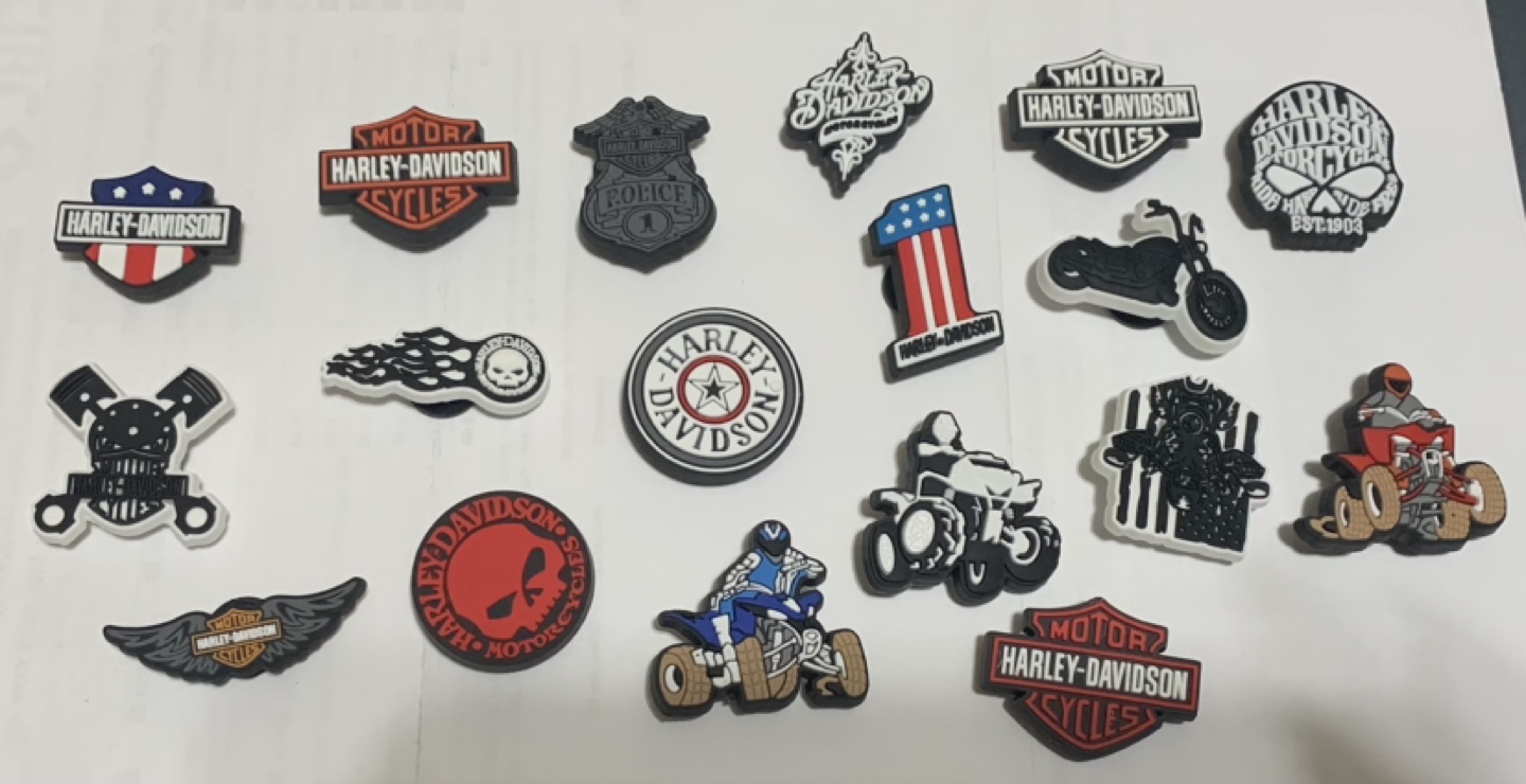 Harley Davidson Jibbitz Charms
