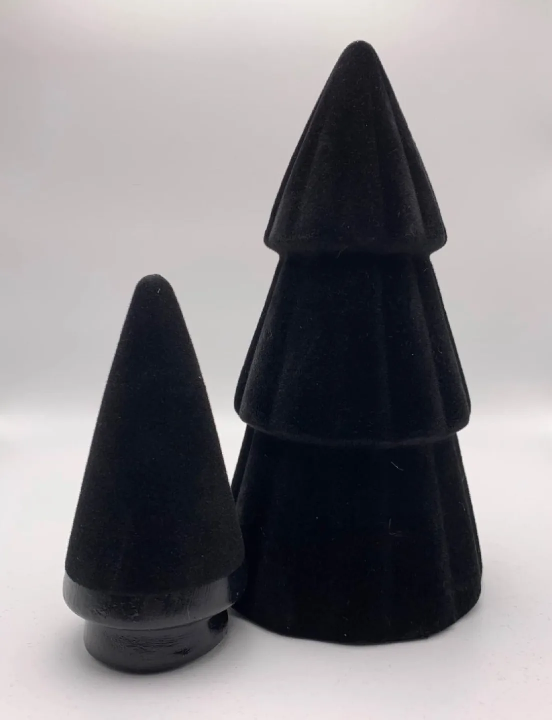 Velvet Christmas Tree Display (set of 2) image indicator(4)