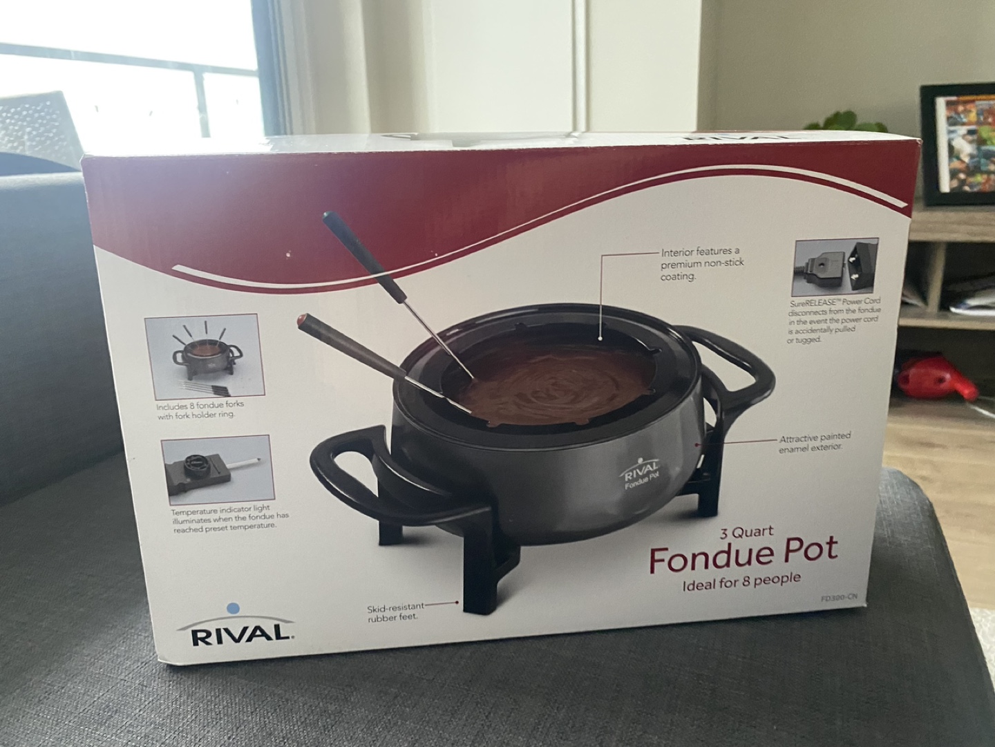 Rival 3 Quart Fondue Pot - photo 2