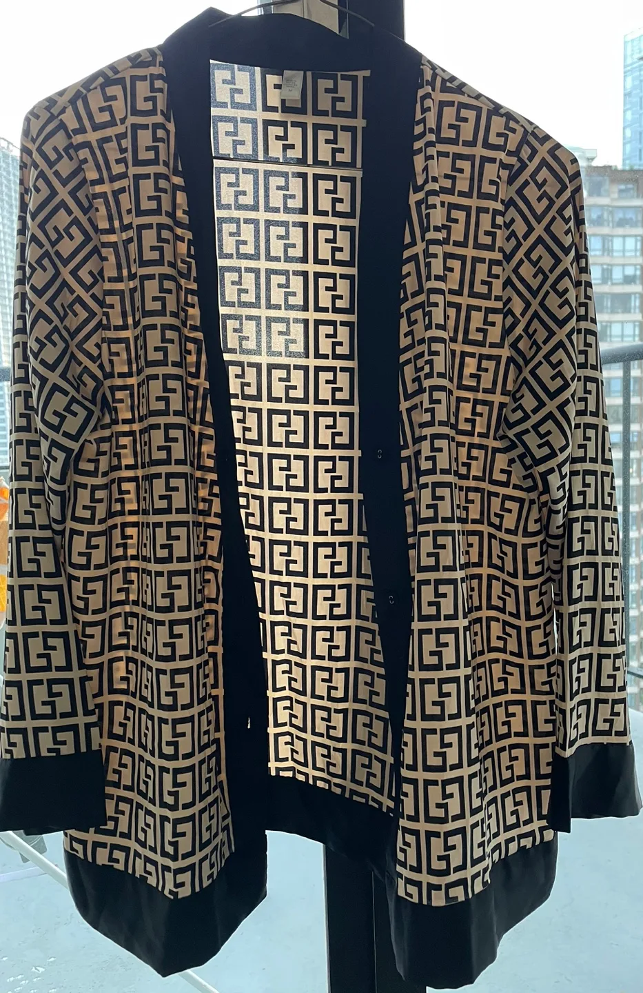 XS/S satin cover up thumbnail