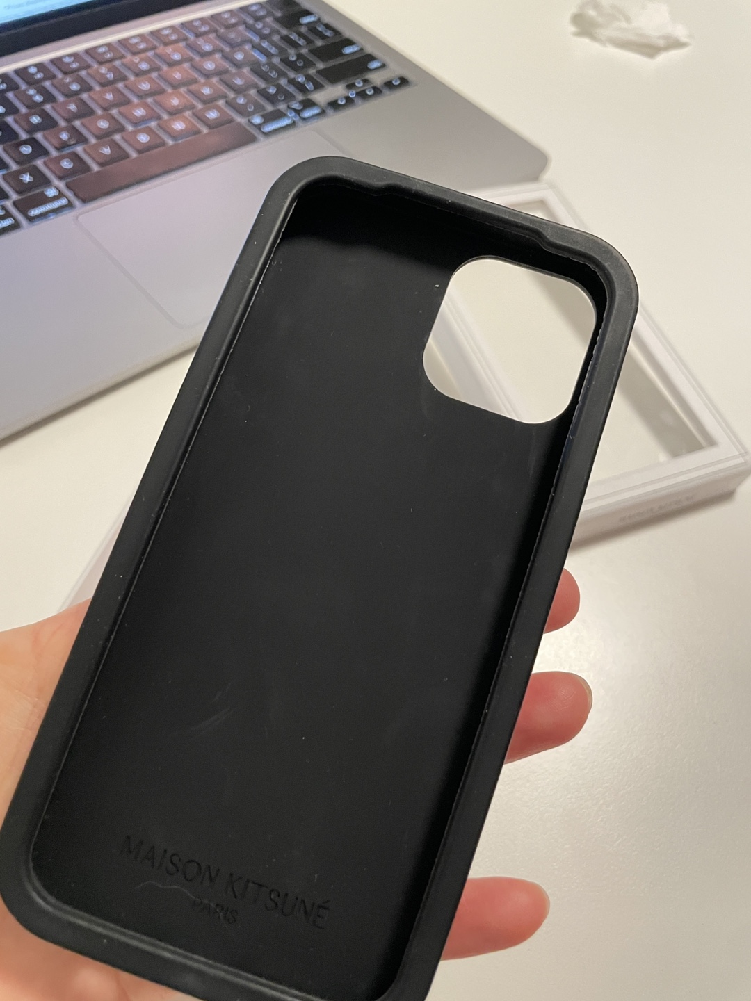 Maison Kitsune iPhone 12pro Case - photo 2