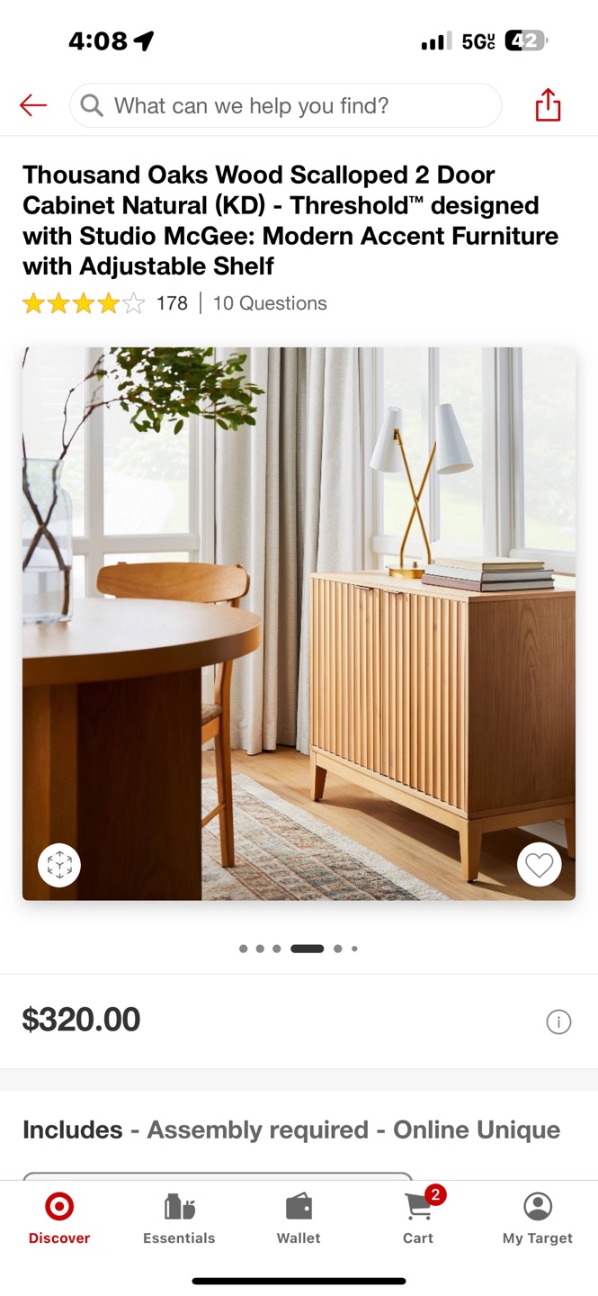 Studio McGee Cabinet
