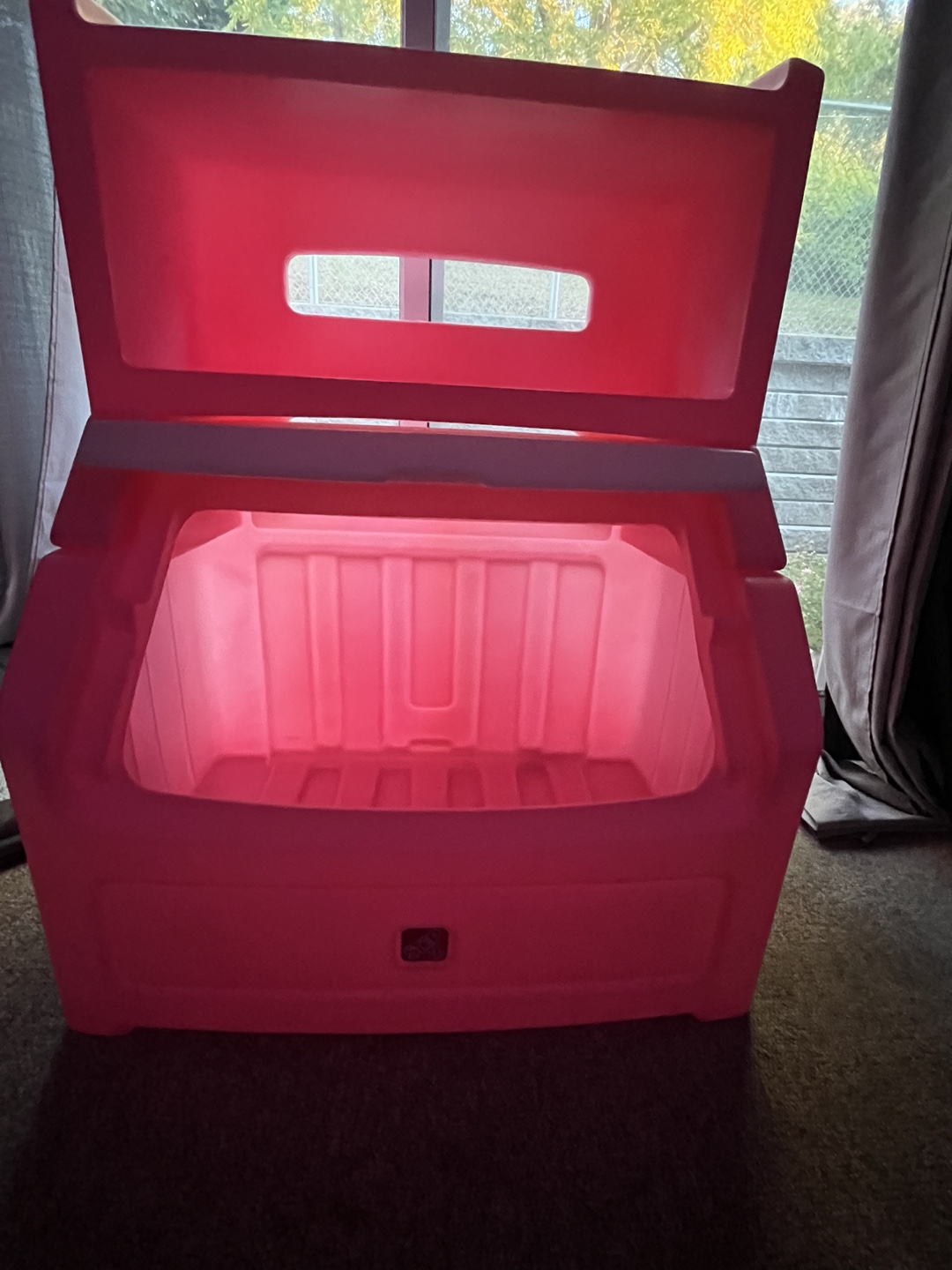 Pink/White Step2 Toy Chest