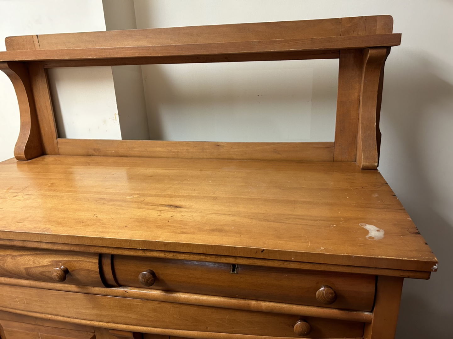 Antique Wooden Buffet - photo 2