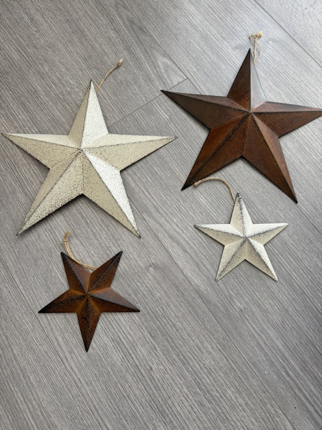 Set of 4 Metal Stars - photo 2