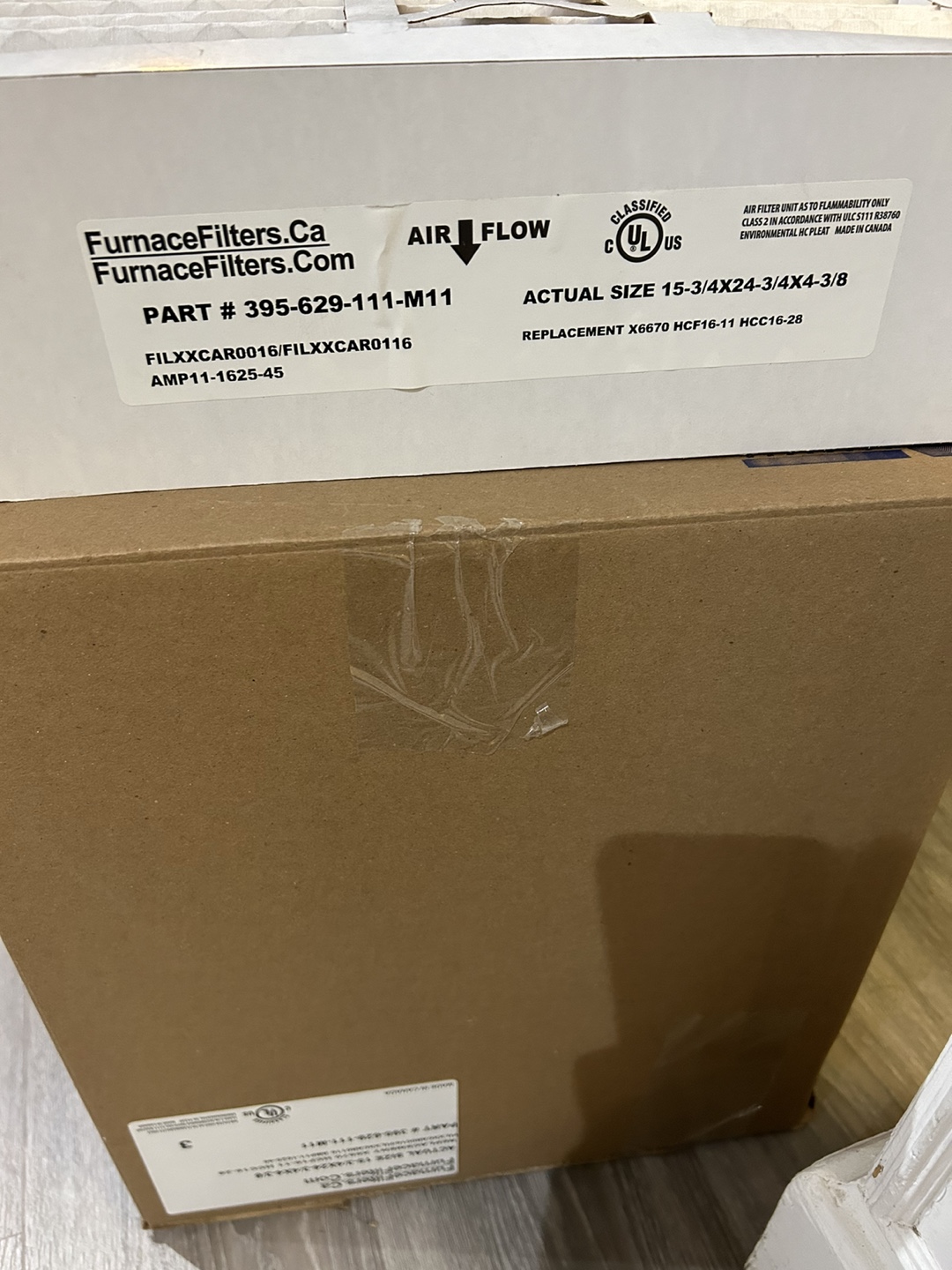 Furnace Filter 15 3/4x24 3/8 - photo 2