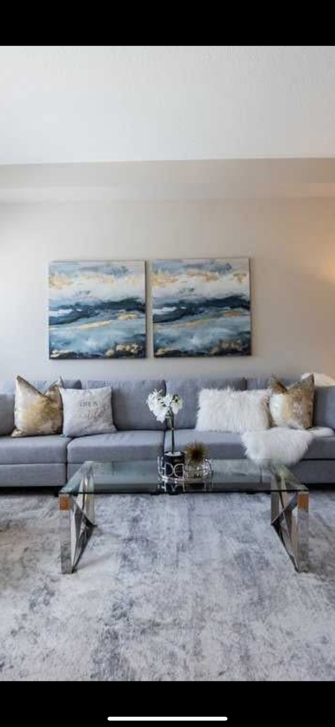Set of 2 Abstract Wall Art