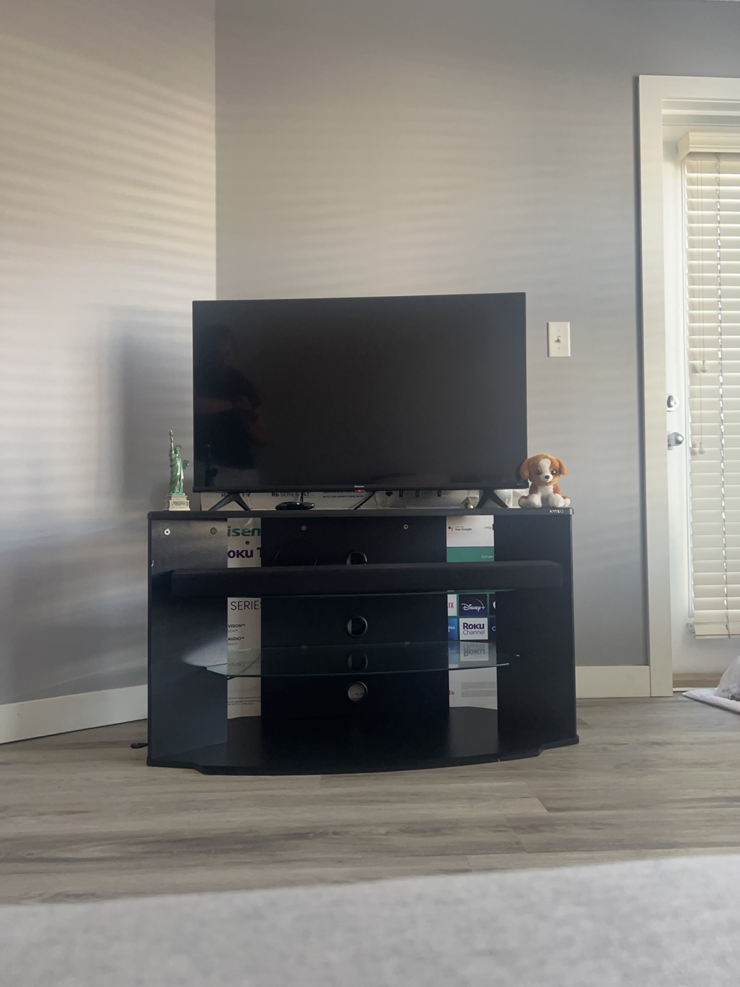 Black TV Stand - photo 4