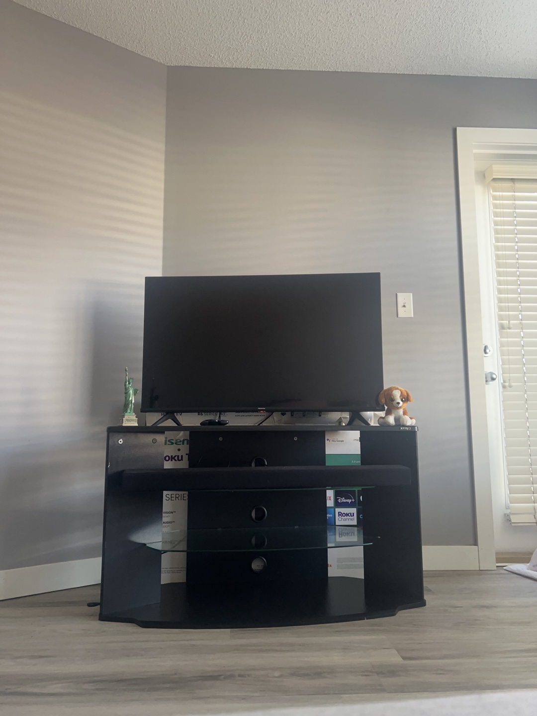Black TV Stand - photo 3