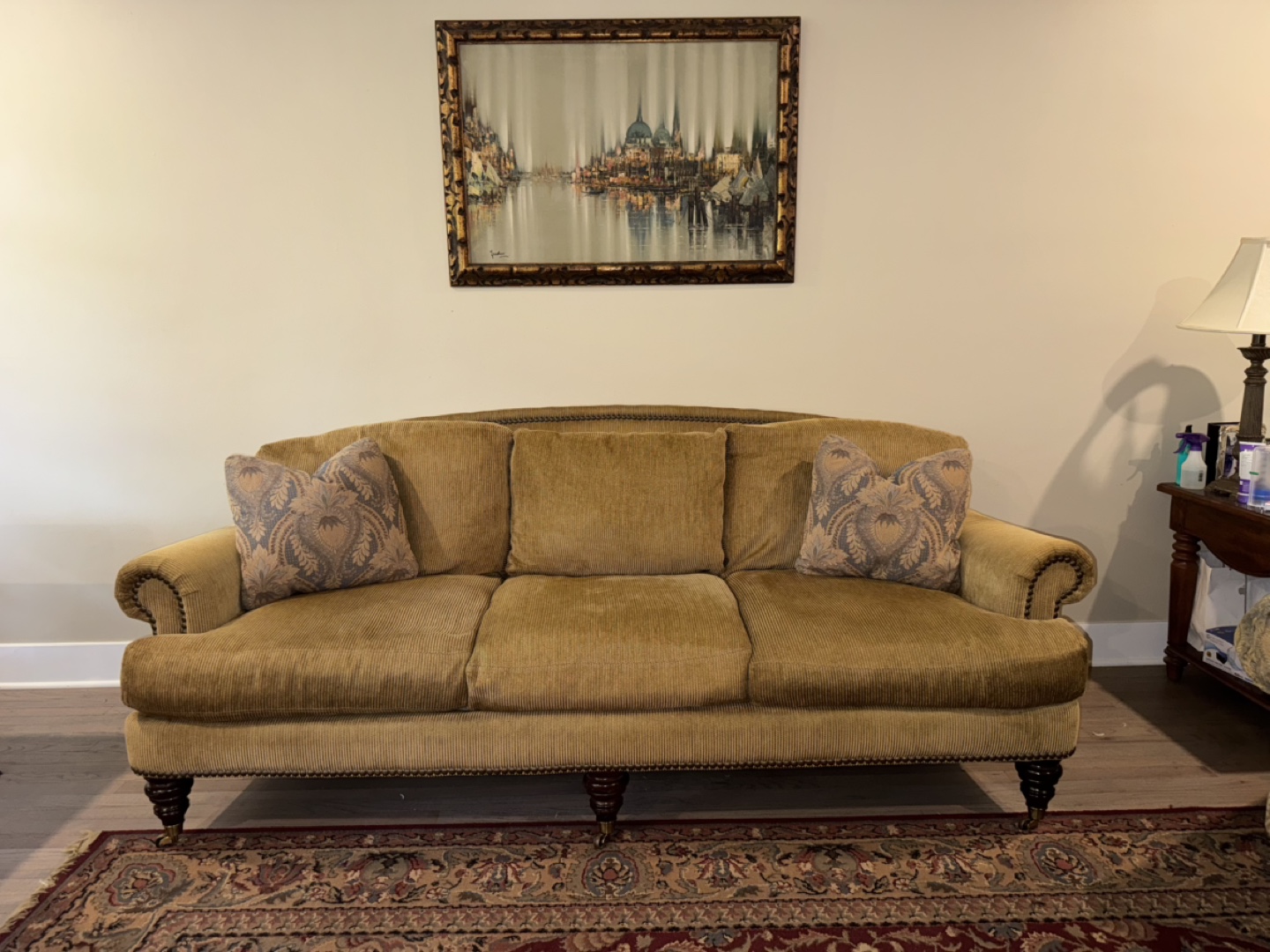 Vintage - Arched back Lillian August Sofa