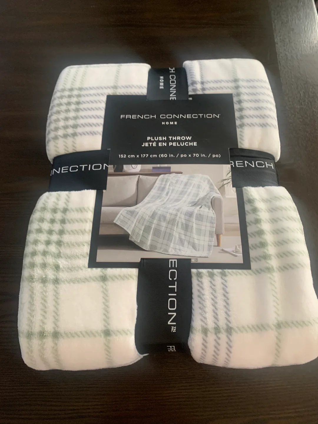 French Connection Plush Throw thumbnail