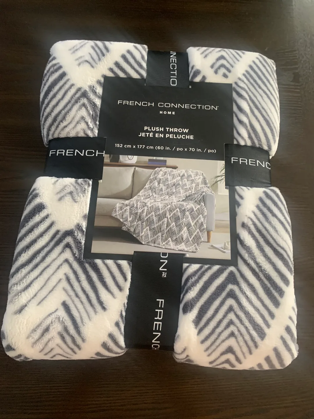 French Connection Plush Throw thumbnail