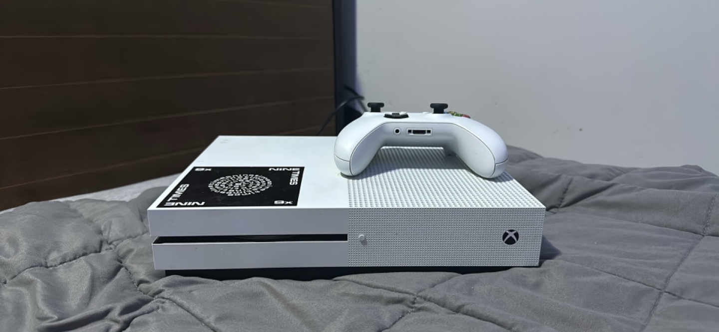 Xbox One S console with Games & Controller