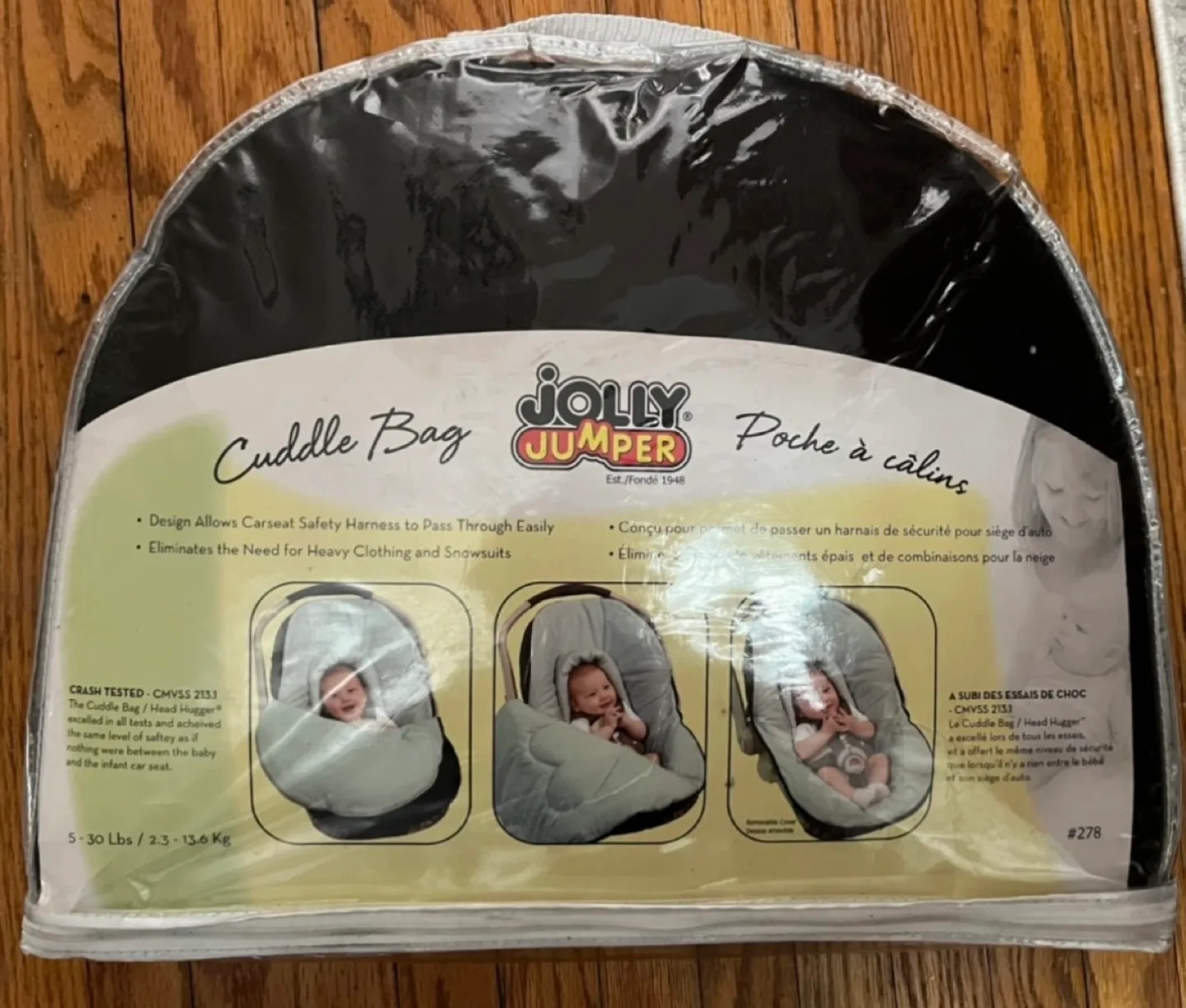 Jolly Jumper Cuddle Bag with Removable Cover image indicator(4)