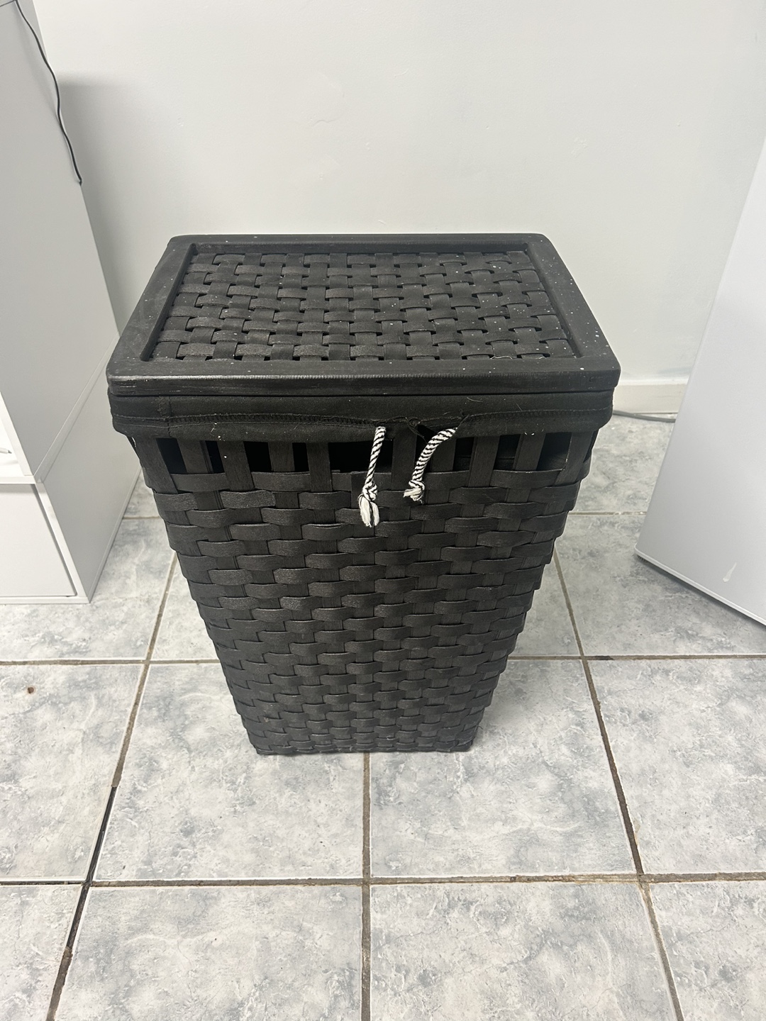 Black Laundry Basket