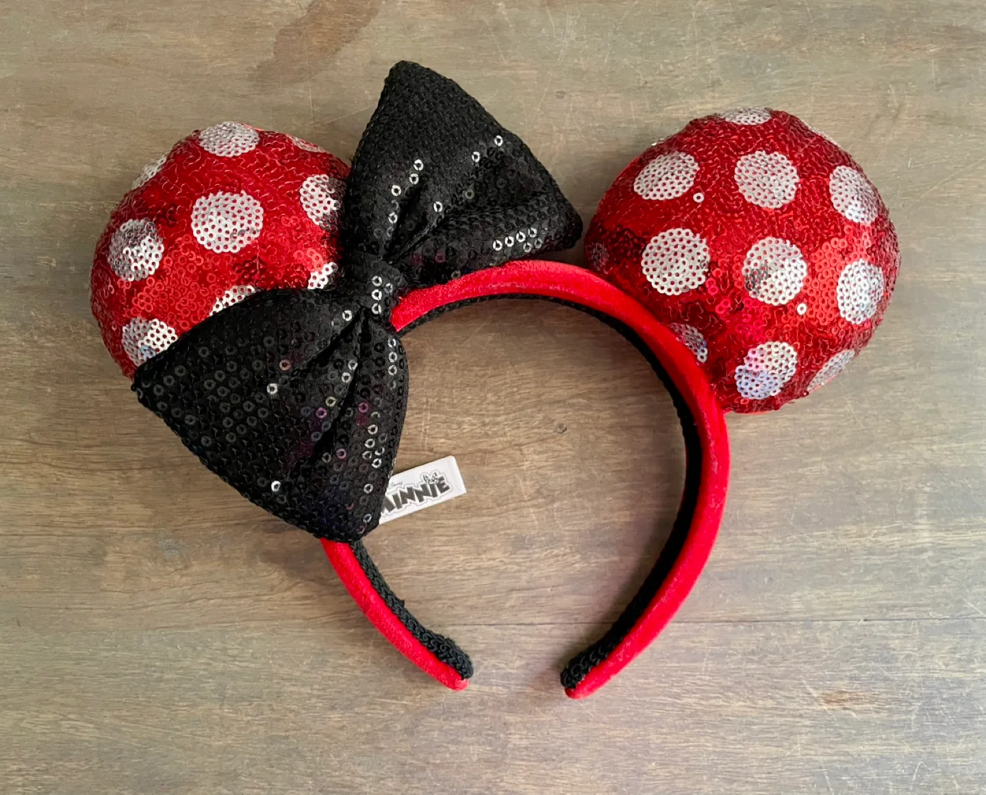 Disney Minnie Mouse Ears Adult Size Costume thumbnail