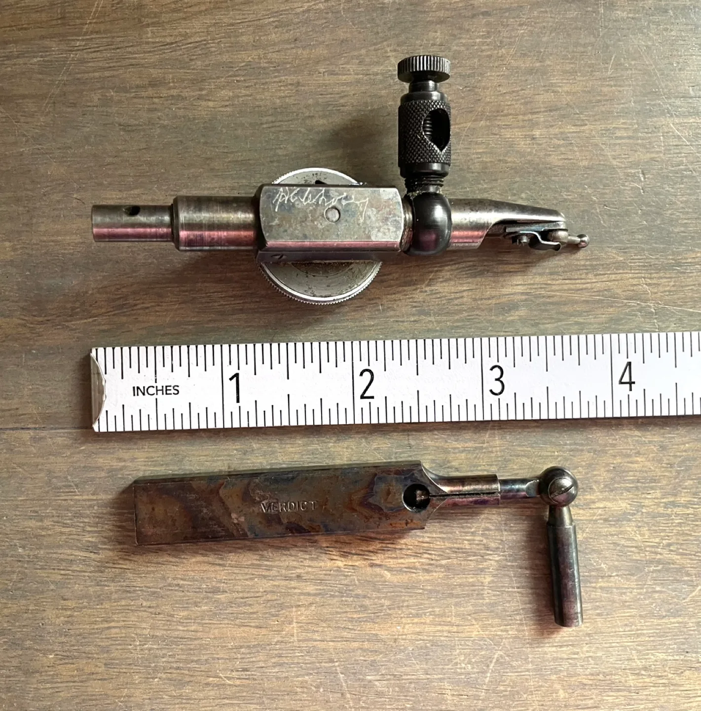 VINTAGE Verdict .001" Dial Indicator Gauge Model H image indicator(5)