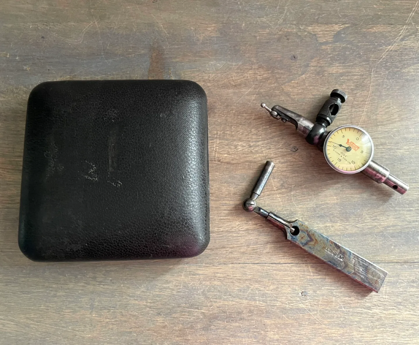 VINTAGE Verdict .001" Dial Indicator Gauge Model H image indicator(3)